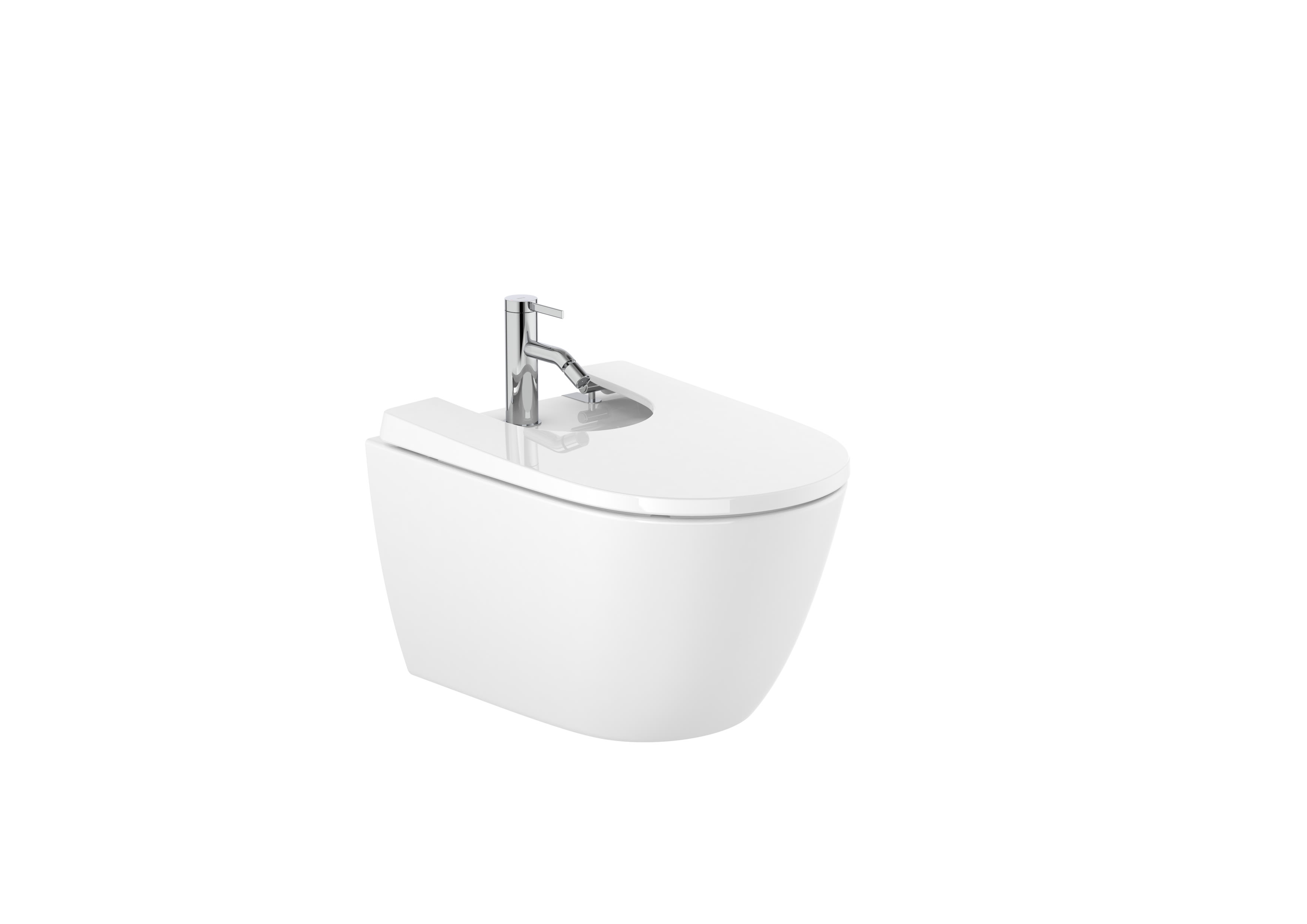 Væghængte bideter Gloss White Ona A357685000 Roca