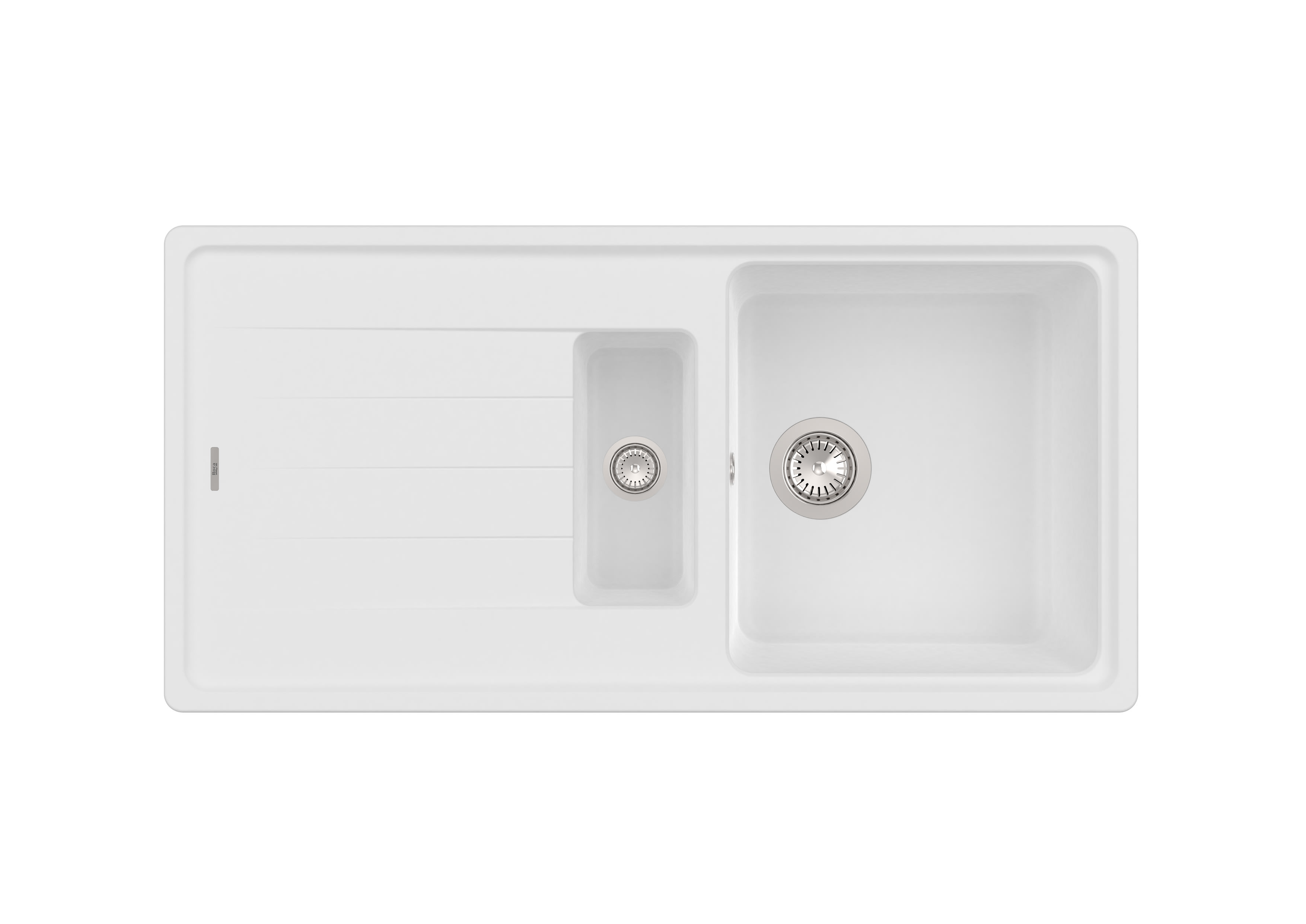 Køkkenvaske White Bergen A880200020 Roca