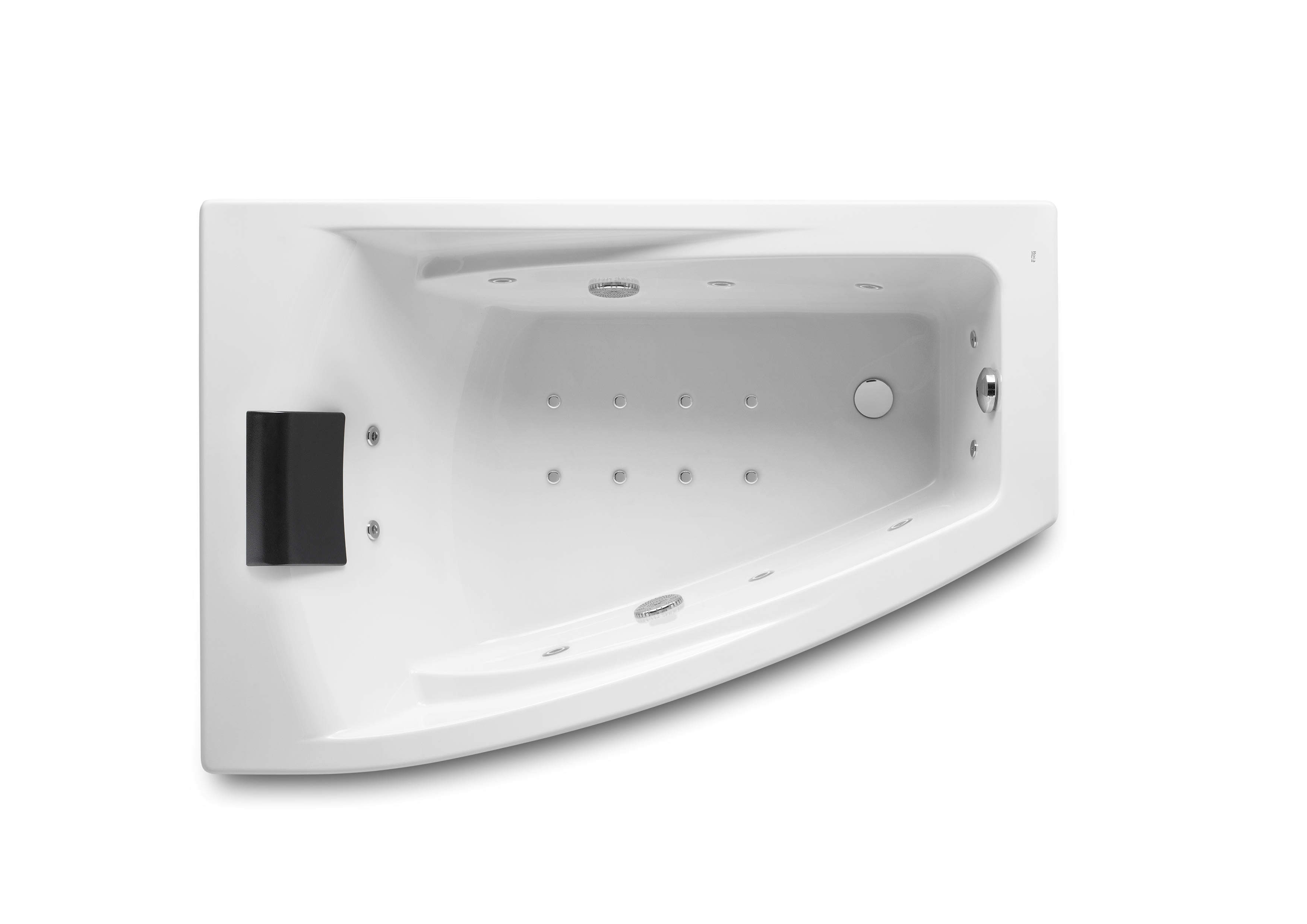 Badekar med spafunktion White Hall A248186001 Roca