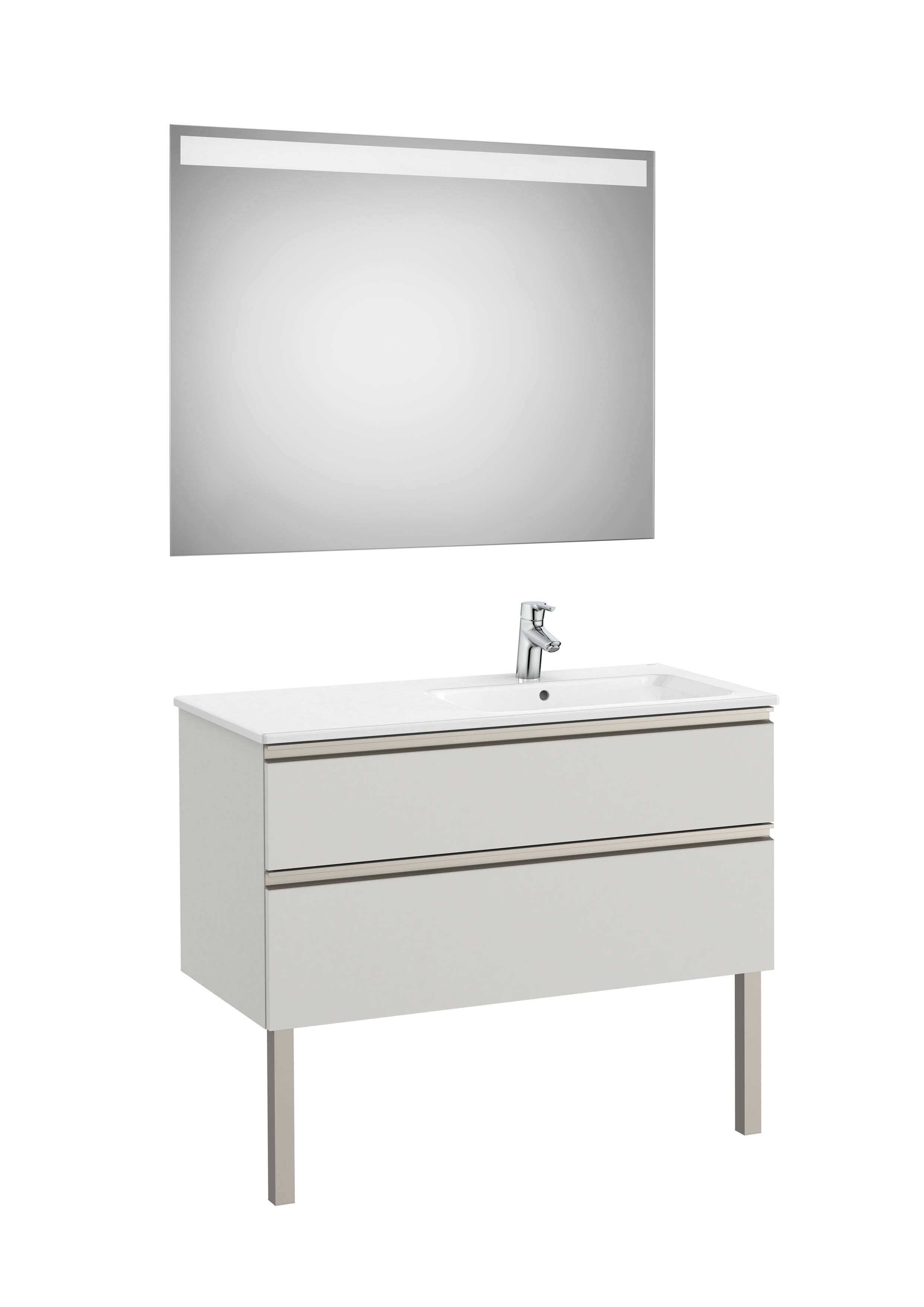 Vaskemøbler Arctic grey The Gap A851515447 Roca
