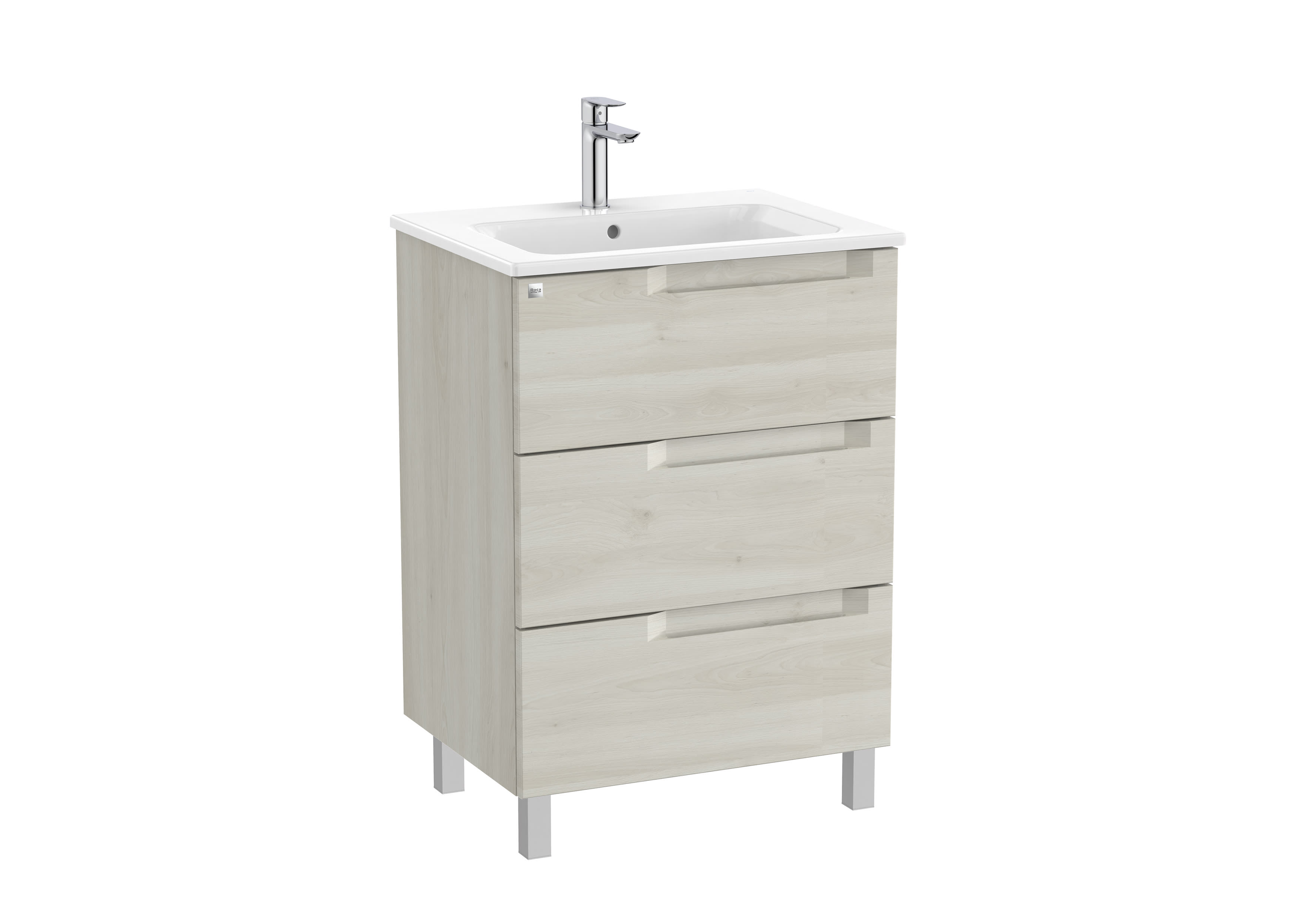 Vaskemøbler White Wood Aleyda A851821525 Roca