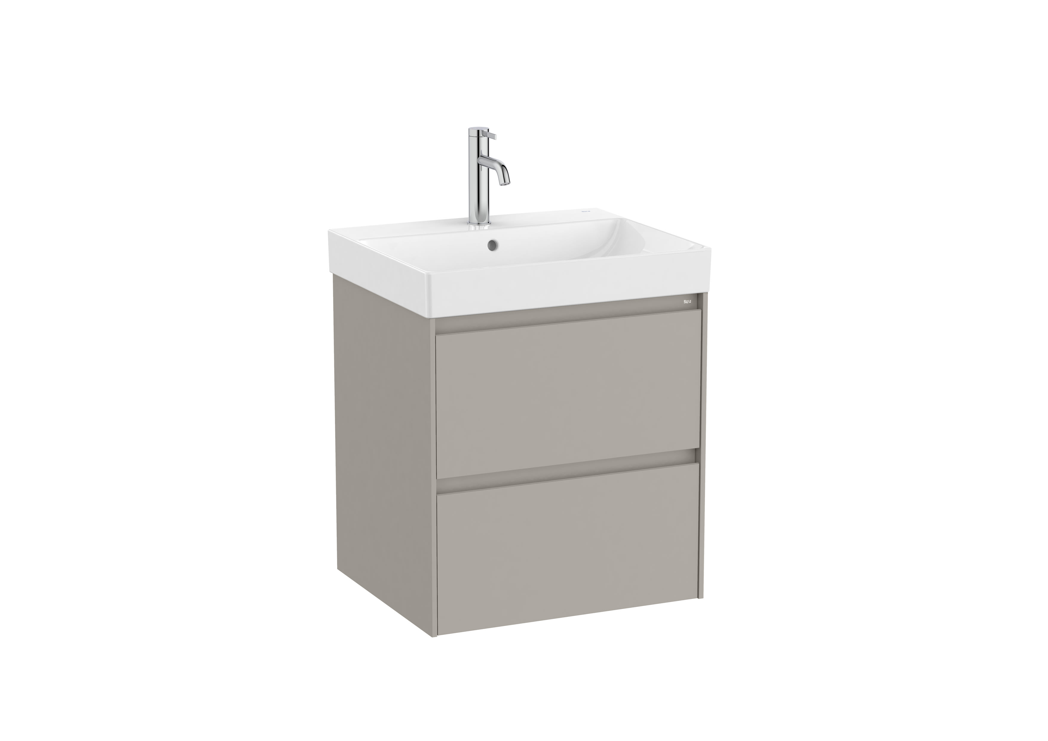 Vaskemøbler Matt Grey Ona A851687510 Roca