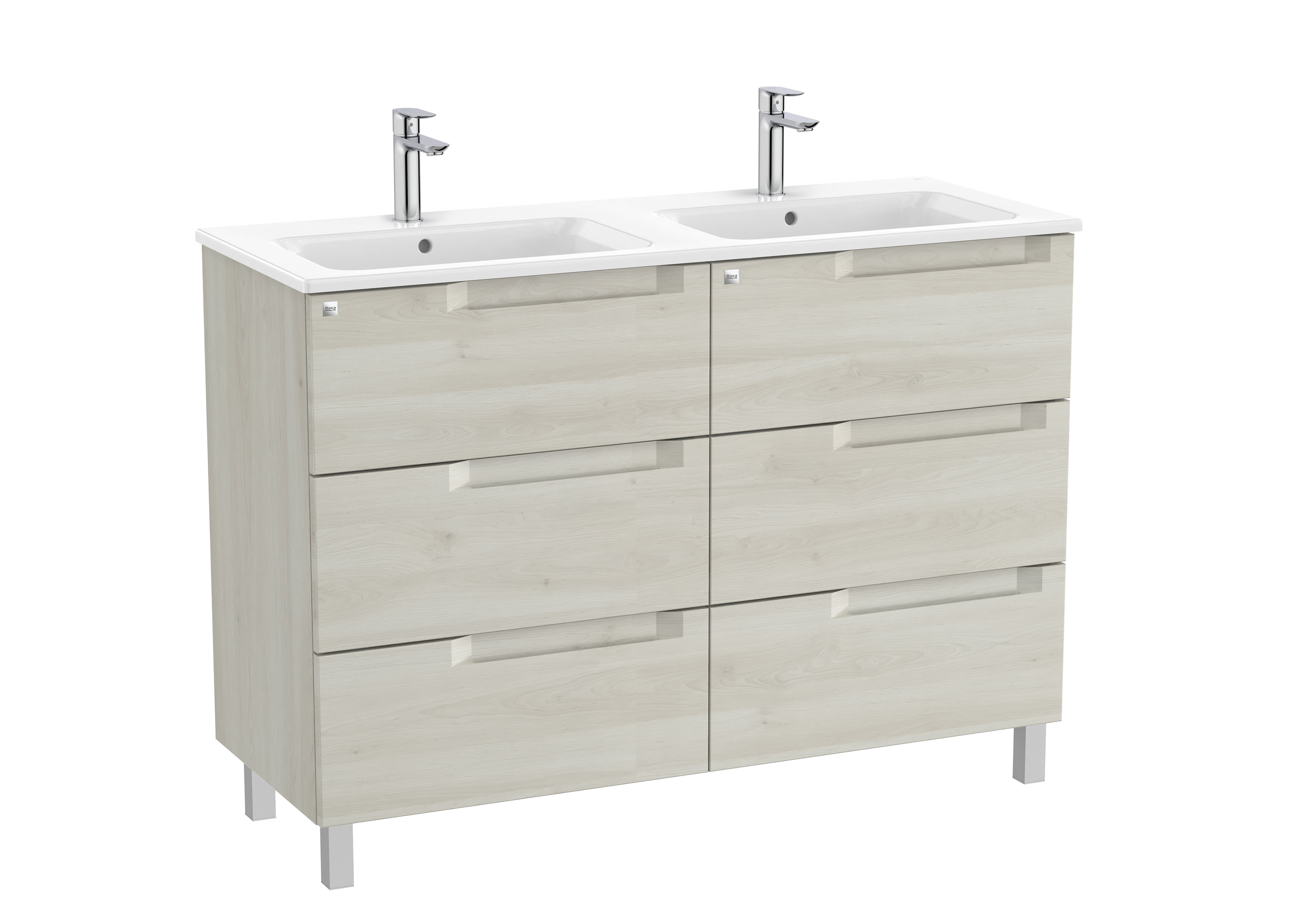 Vaskemøbler White Wood Aleyda A851888525 Roca