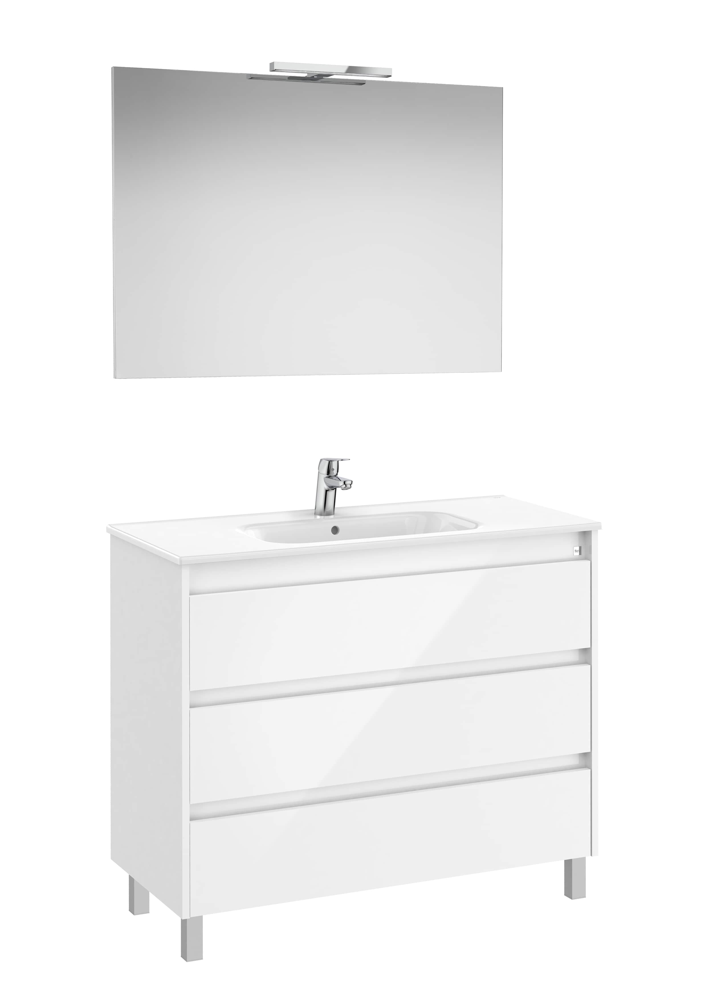Vaskemøbler Gloss white Tenet A851792806 Roca