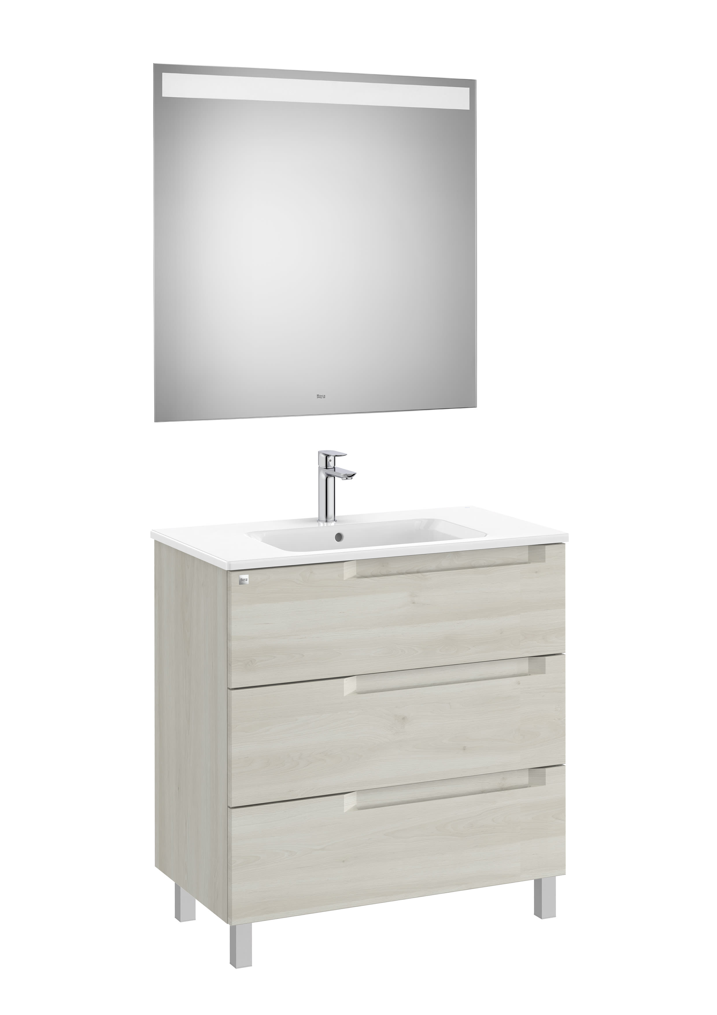 Vaskemøbler White Wood Aleyda A851844525 Roca
