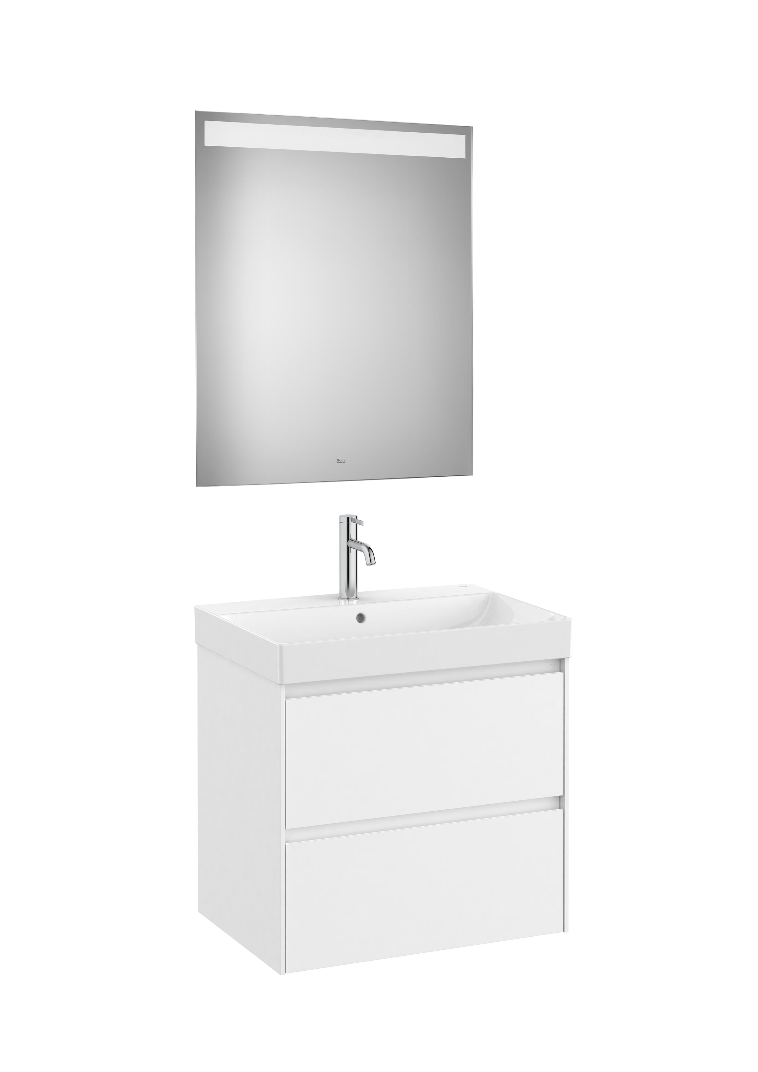 Vaskemøbler Matt White Ona A851705509 Roca